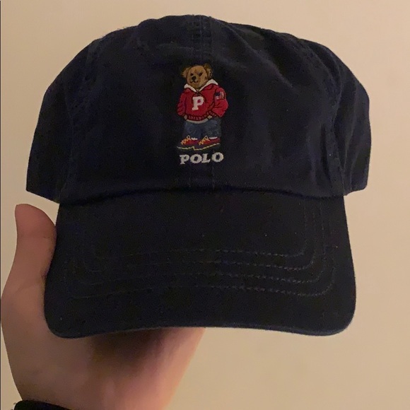 polo bear cap green